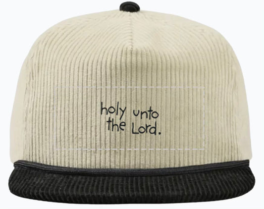 HOLY TO THE LORD - Corduroy Hat